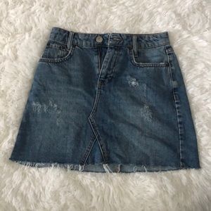 Jean skirt Urban Outfitters